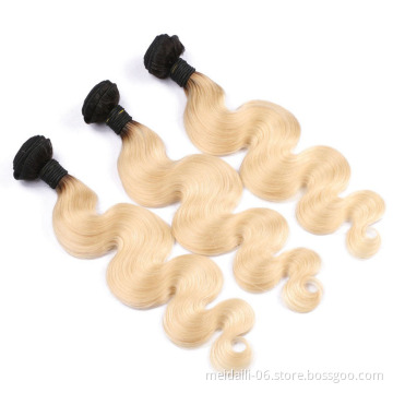 Hair Body Wave Hair Extensions, Wholesale Cheap Soft Body Style Wave Color Ombre Hair Bundles